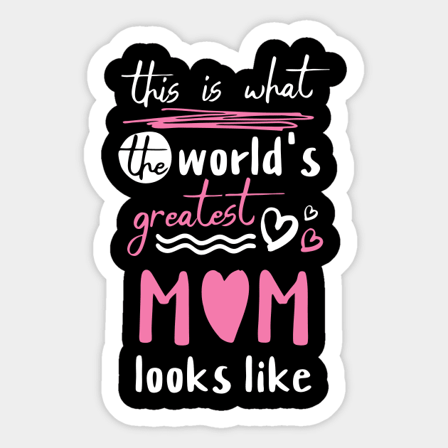 Best Mom Best Mother Sticker by The WYLD Tribe